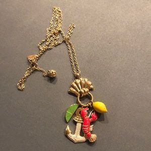 Lilly Pulitzer nautical and zesty necklace